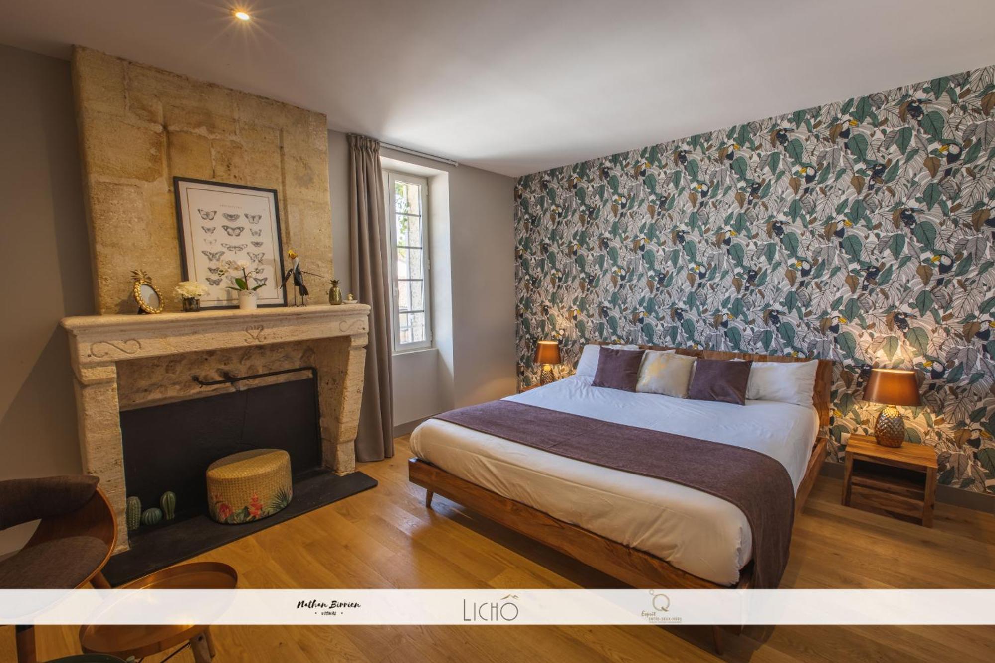 Chambres D'Hotes Du Chateau De Seguin Lignan-de-Bordeaux Ruang foto